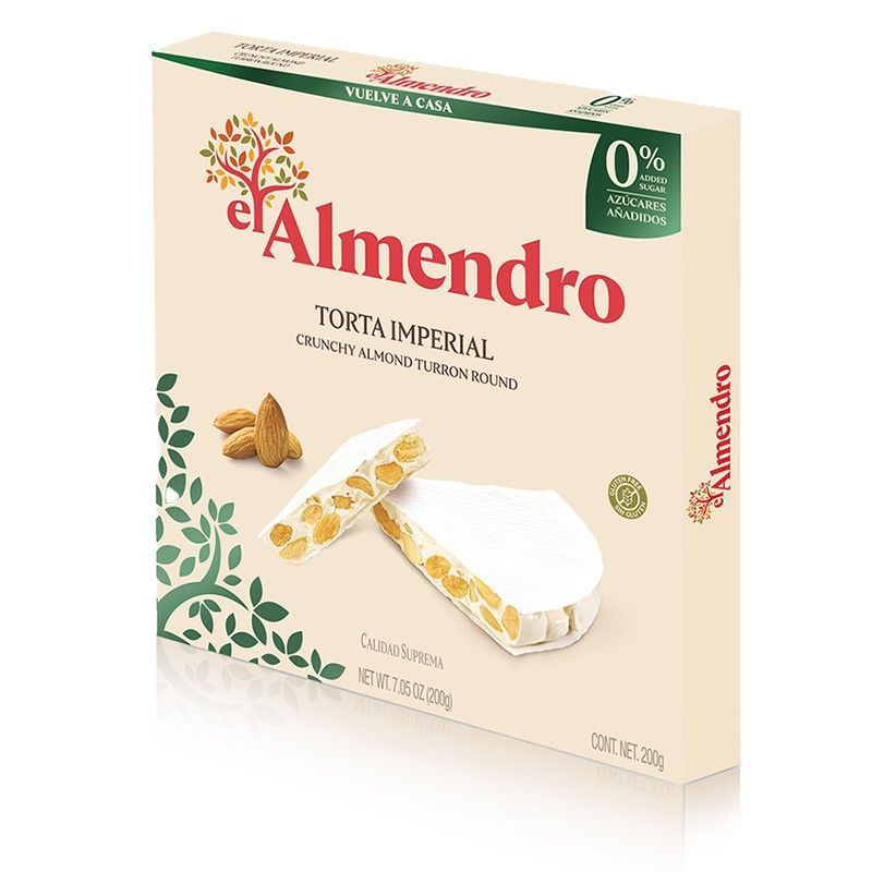 Torta Imperial Sin Azúcar El Almendro 200 grs
