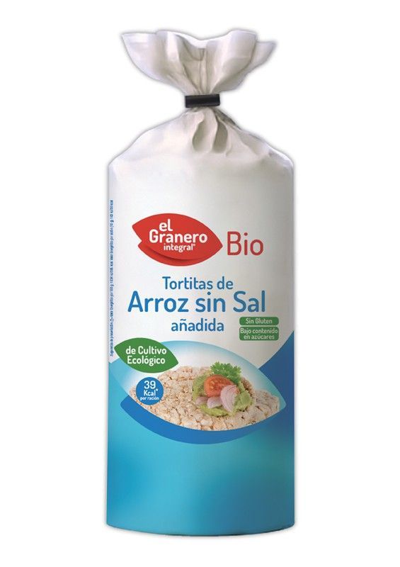 Tortitas De Arroz Sin Sal Bio 115 Gr
