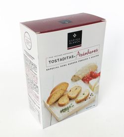 Tostaditas de arándanos 80 grs