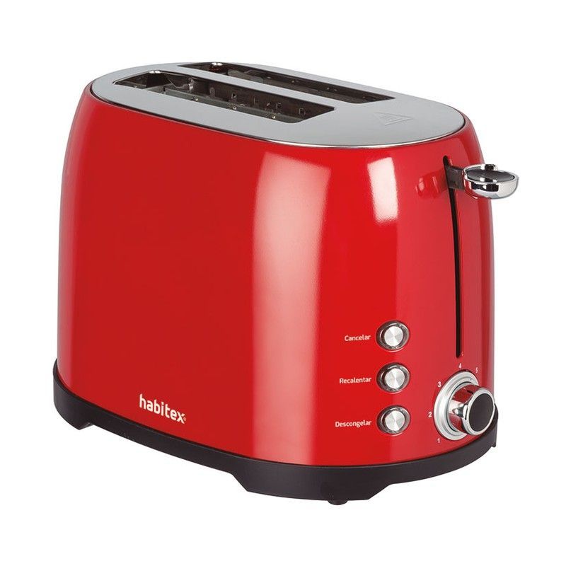 Tostador Corto 2 Ranuras Habitex Serie Vintage