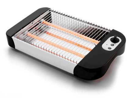 Tostador lacor plano potencia 600w con bandeja recogemigas 36x21x6,5 cm