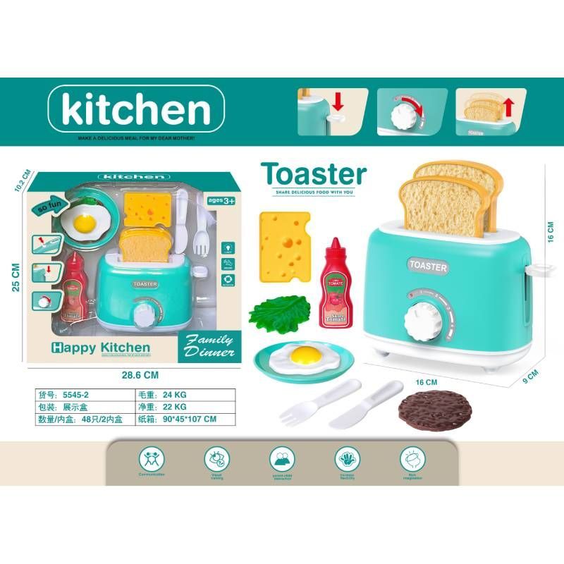 TOSTADORA C/COMIDA LUZ Y SONIDO