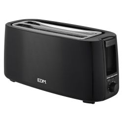 Tostadora Doble Ranura Larga Black Design 1400 W