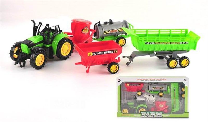 Tractor Con Accesorios