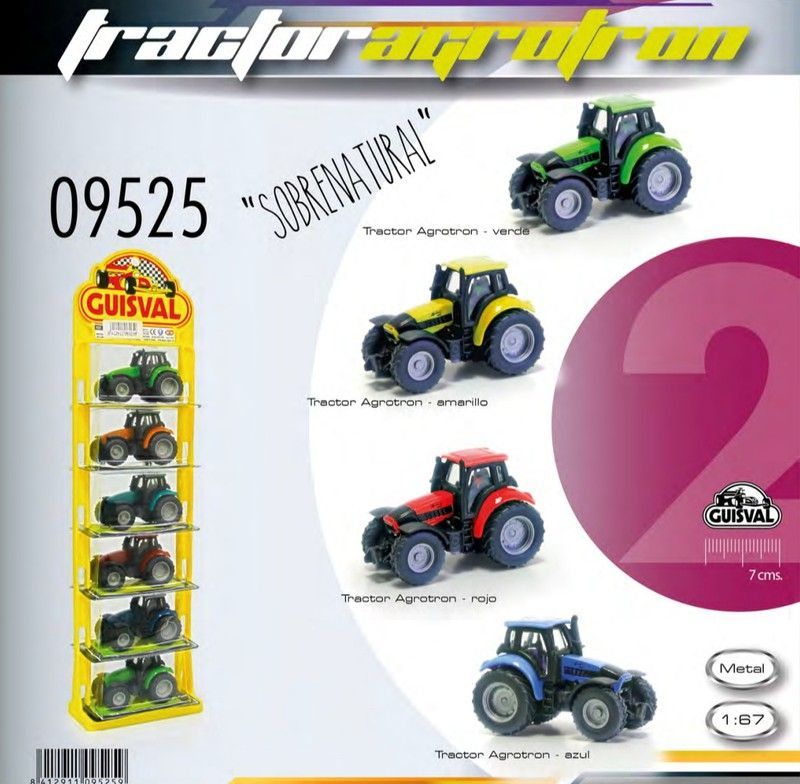 Tractores - Expositor Surtido - Guisval