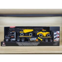 TRAILER OBRAS C/VEHICULOS 1:14