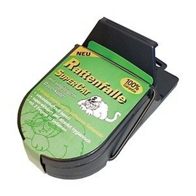 Trampa para ratas - Supercat - cebo permanente