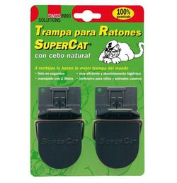 Trampa para ratones - Supercat - cebo natural