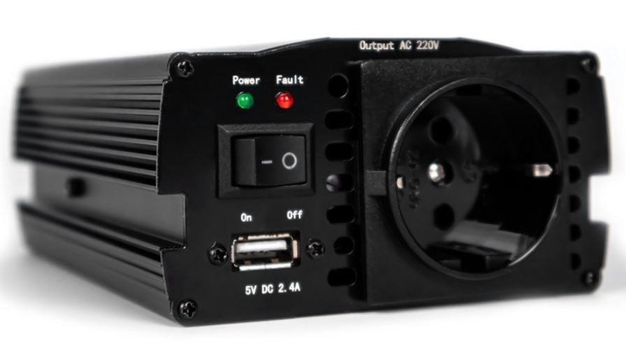 Transformador convertidor 24v/230v (300-600w)