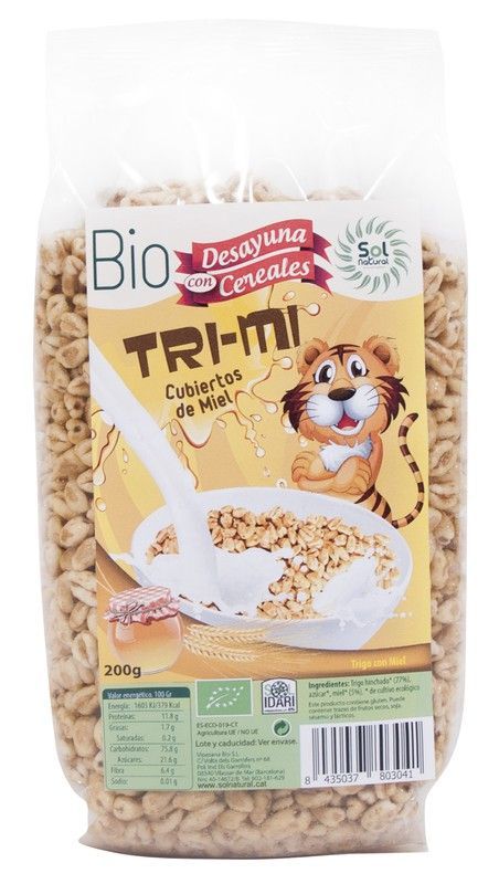 Tri-Mi Con Miel Bio 200 G