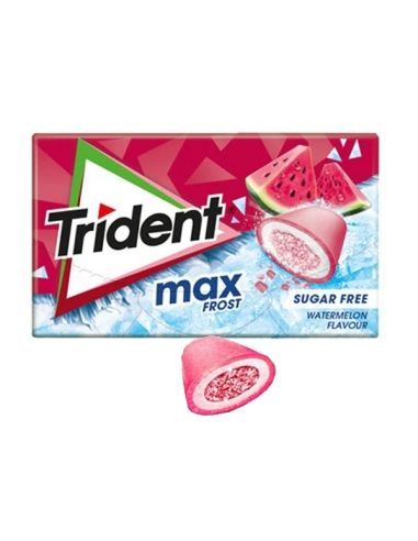 Trident Splash Max Sandia Chicle Sin Azúcar Sandia