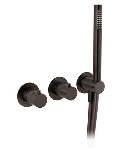 TRIM EMPOTRADO DE DUCHA HORIZONTAL, CON 3 SALIDAS Y PLAFONES