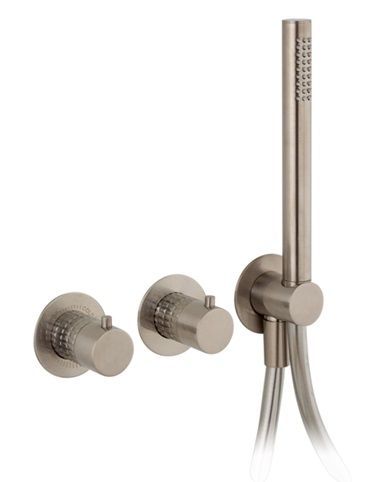 TRIM EMPOTRADO DE DUCHA HORIZONTAL, CON 3 SALIDAS Y PLAFONES