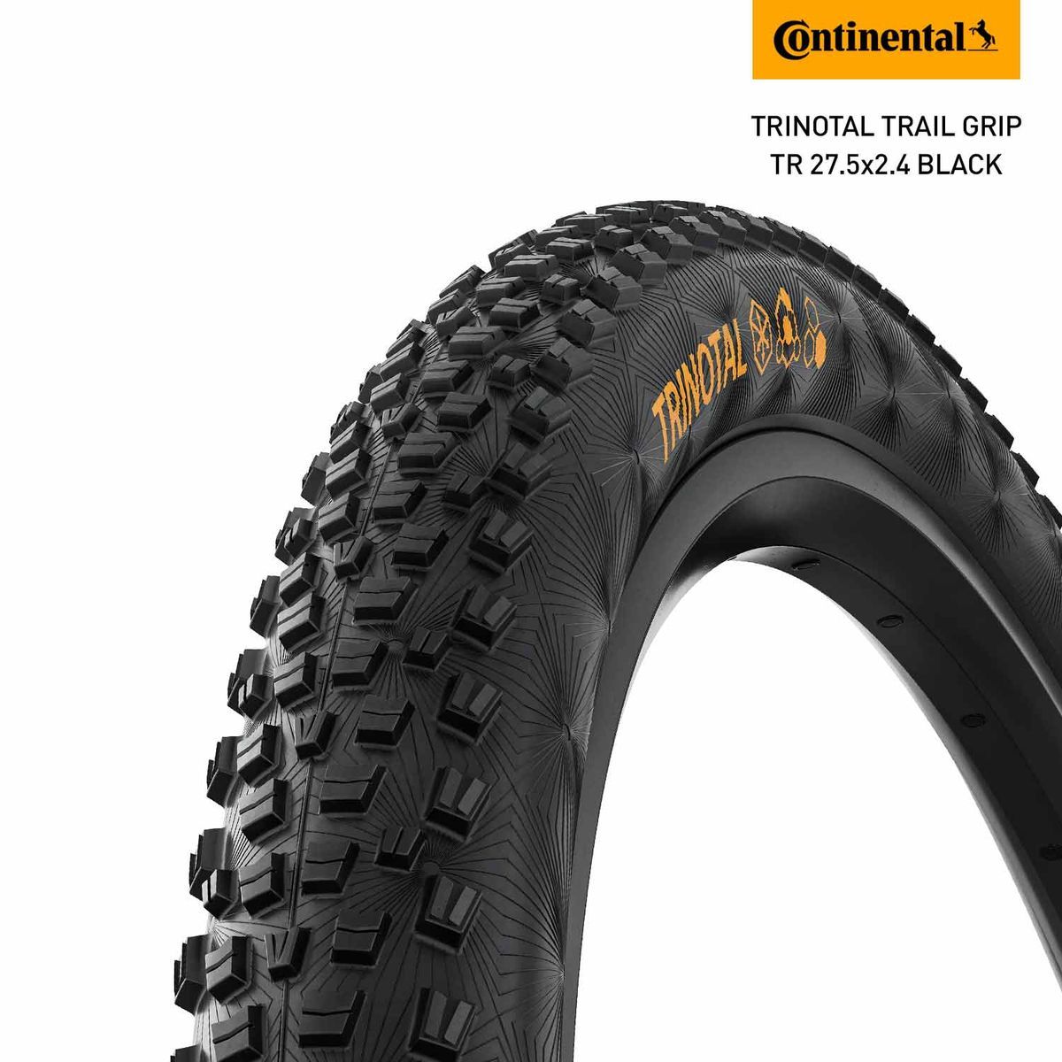 TRINOTAL TRAIL GRIP TR 27.5x2.4 BLACK