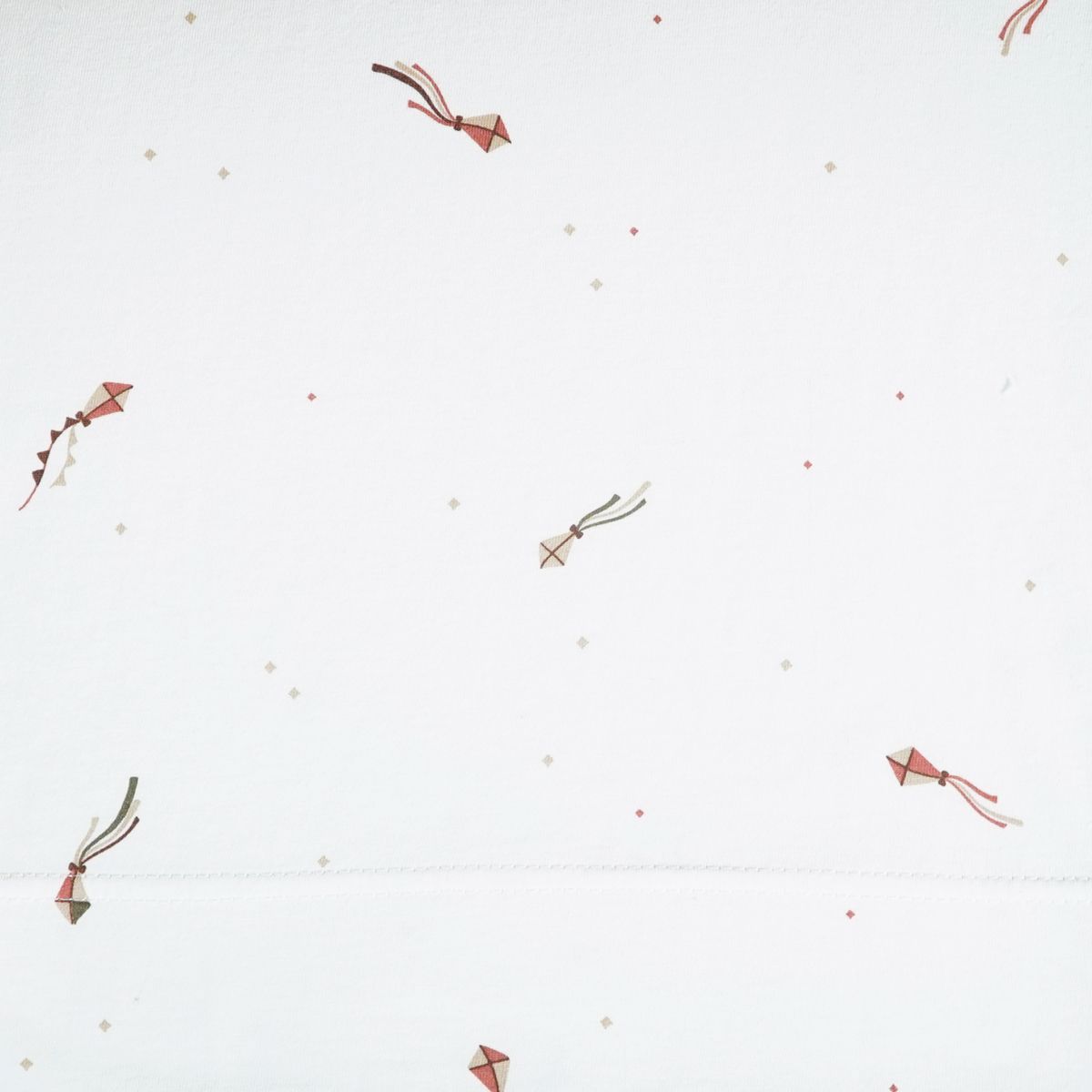 Tríptico sábanas estampadas algodón orgánico para cuna - Sonpetit