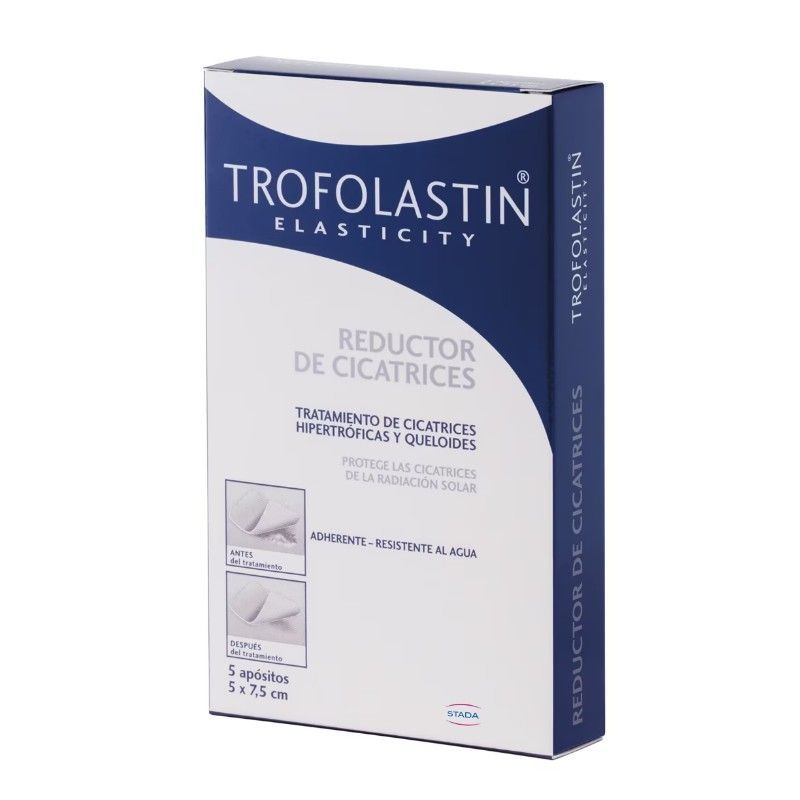 Trofolastin Reductor De Cicatrices 5x7,5 cm 5 U