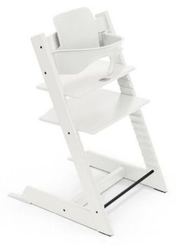 Trona Tripp Trapp Blanca + Baby Set color blanco de Stokke