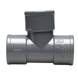 Tubería flexible de PVC CREARPLAST Crearflex y accesorios para evacuación. Acc.Pvc. Derivacion Simple H/H 40-87º