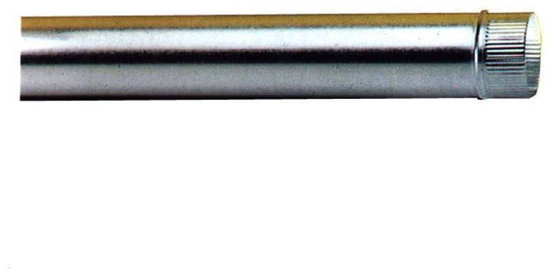 Tubo estufa galvanizado  1mt Exojo
