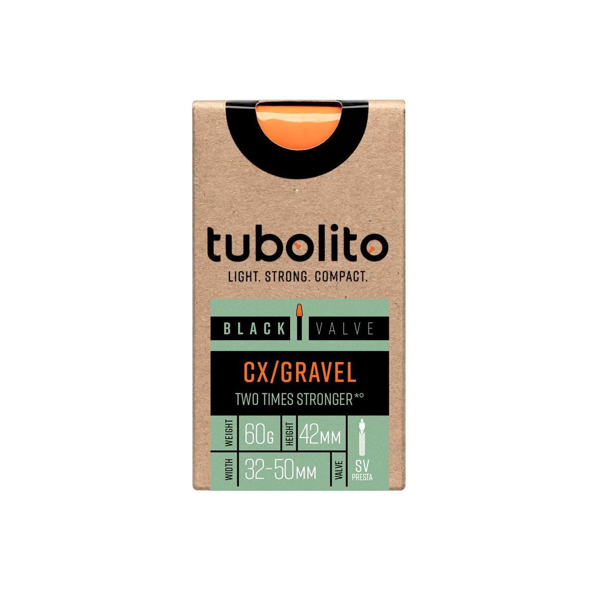 TUBO-GRAVEL-TPU-SV60 (PRESTA) BLACK