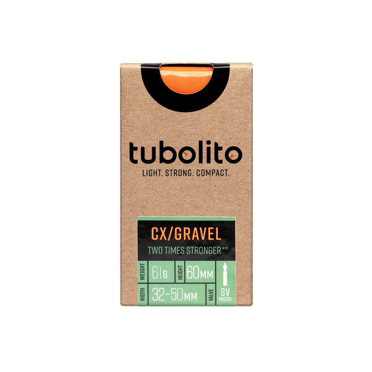 TUBO-GRAVEL-TPU-SV60 (PRESTA) ORANGE