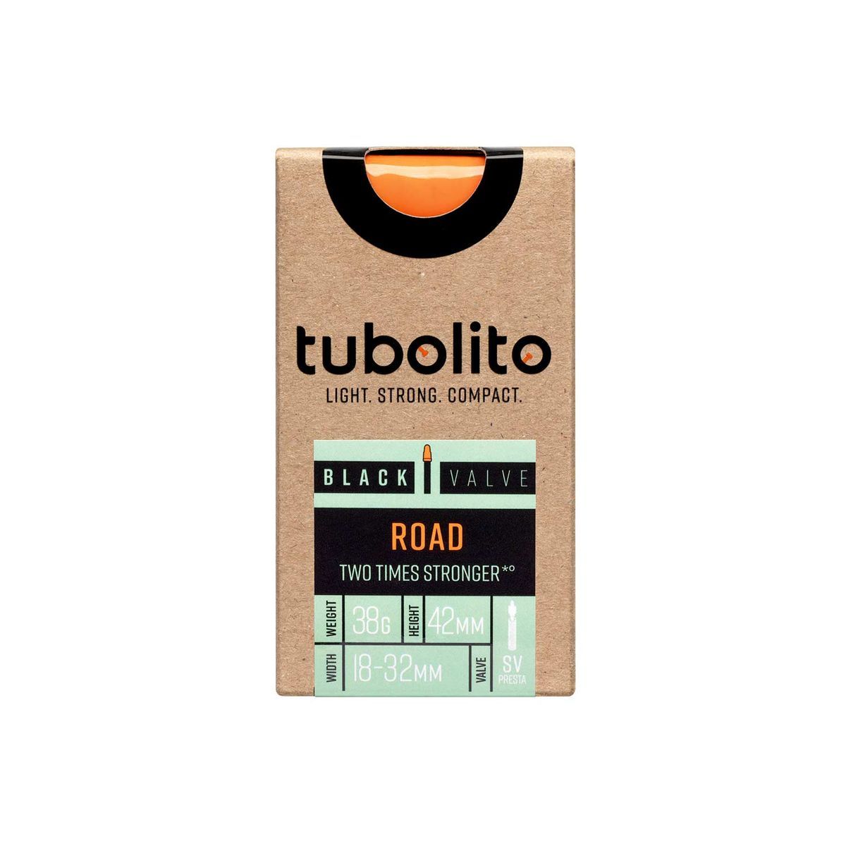 TUBO-ROAD-TPU-SV42 (PRESTA) BLACK