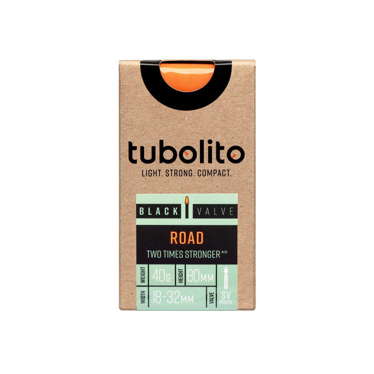 TUBO-ROAD-TPU-SV80 (PRESTA) BLACK