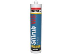 Tubo silicona estructural silirub ws negro 300ml