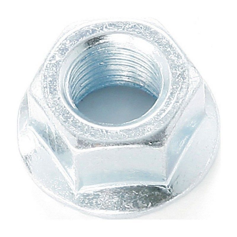 Tuerca con arandela trasera 9.5 mm (10 unidades)