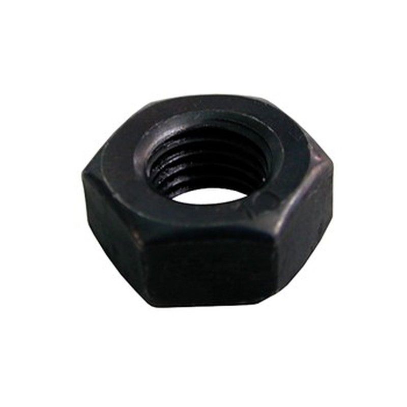 Tuerca din-934 hexagonal, de acero (c-10) y rosca métrica fina