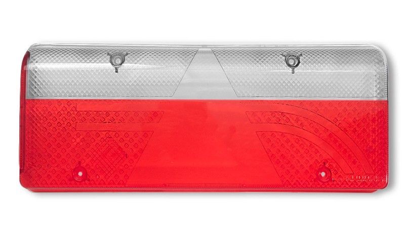 Tulipa trasera remolque izquierda (lado conductor) sin ventana luz matricula Europoint III Aspock