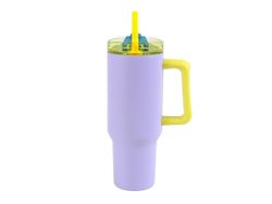 Tumbler Termo de Viaje Gigante 1200 ml morada ITotal Ideal Regalo