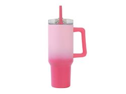 Tumbler Termo de Viaje Gigante 1200 ml sombreada rosa ITotal Ideal Regalo