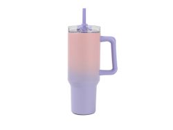Tumbler Termo de Viaje Gigante 1200 ml sombreada rosa/lila ITotal Ideal Regalo