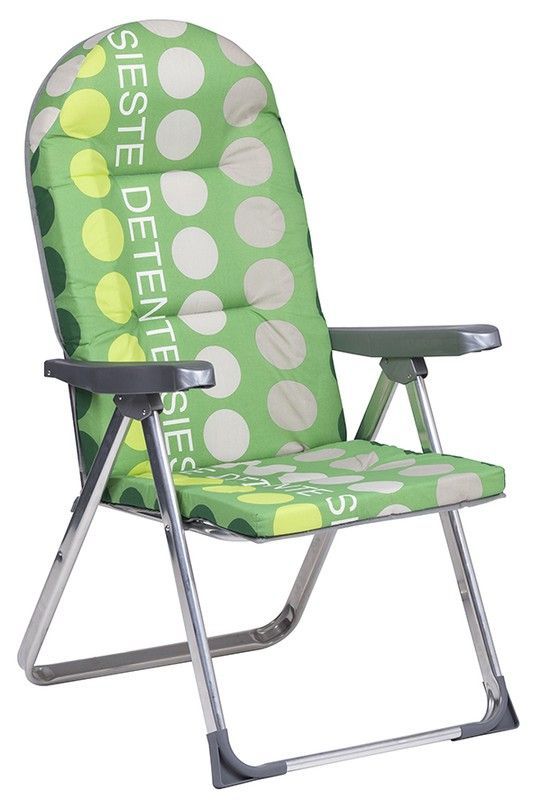 Tumbona aluminio acolchada 575 AL