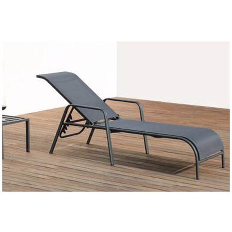 Tumbona Costablanca antracita