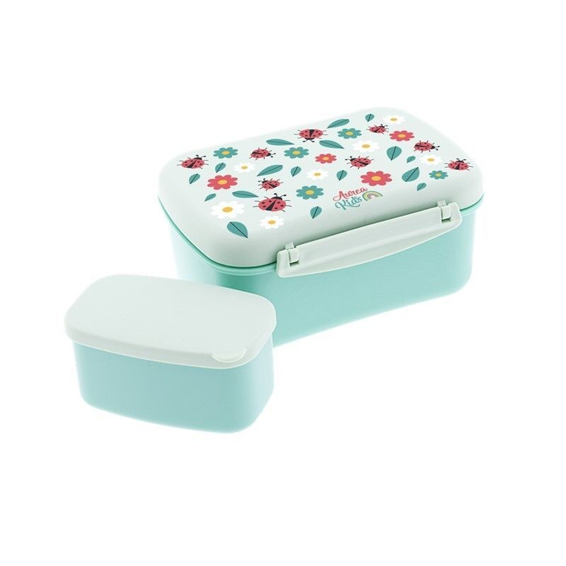 Tupper Infantil Hermético Mint Ladybug Creative Story