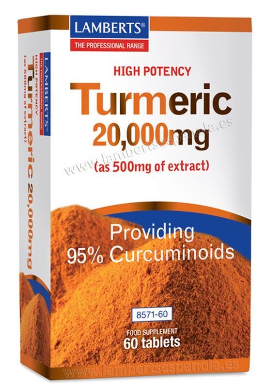 Turmeric Curcuma 60 Tabs