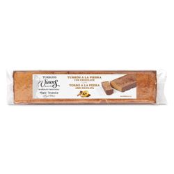 Turrón a la Piedra con Chocolate 300g Vicens Gourmet