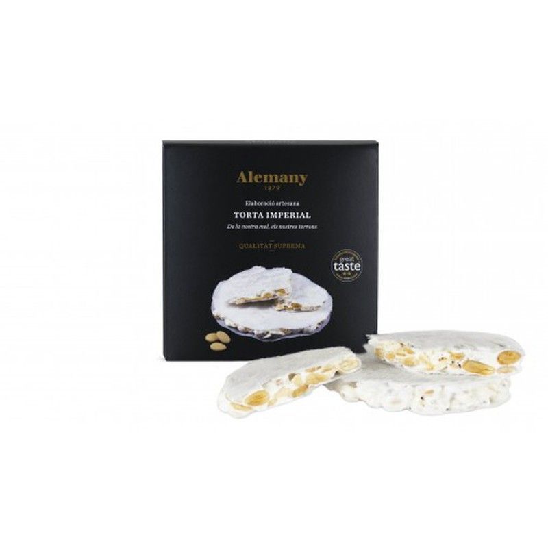 Turrón Artesano Alemany Torta Imperial Almendra 100 grs