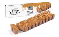 Turrón Artesano Galleta con jengibre 300 grs Especial Alargado Jordi Roca 300 grs Vicens