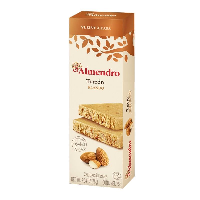 Turrón Blando El Almendro 75 grs