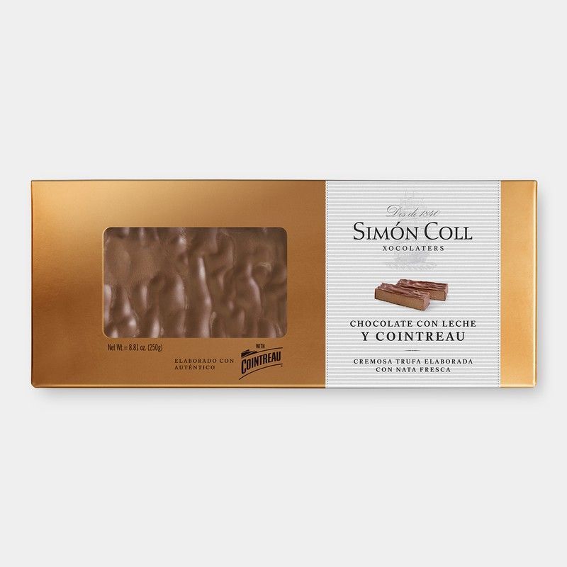 Turrón Chocolate Cointreau Artesano 250 grs Simón Coll