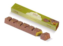 Turrón Dubai de Chocolate con Pistacho & Kadaif 200g en Estuche Vicens Gourmet