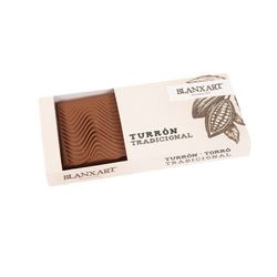 Turrón paillete crujiente con chocolate con leche blanxart 300 grs