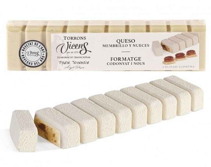 Turrón queso membrillo nueces vicens especial 300g