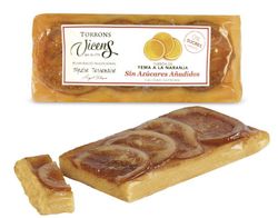Turrón Sin Azúcar Vicens Yema a la naranja con edulcorantes 250g