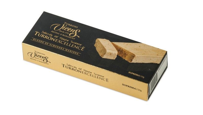 Turrón Vicens Blando Excellence 150g Artesano