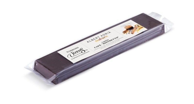 Turrón Vicens Café Ristretto Adrià Natura Especial  300g Artesano