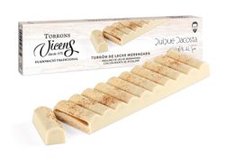 Turrón Vicens de Leche Merengada Chef Quique Dacosta 300g en Estuche Especial para Regalo